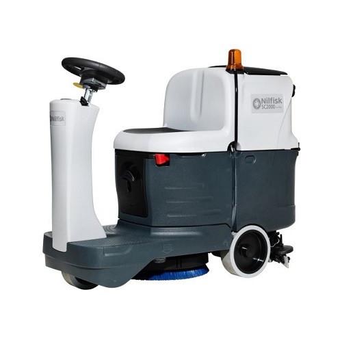 Image of Nilfisk SC2000 53 B Full pkg - Kis méretű vezetőüléses padlótisztító, akkumulátorral, töltővel