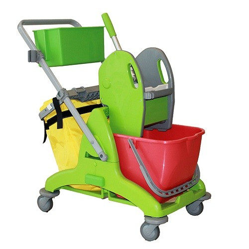 Image of Ready System TRIS 15P felmosókocsi eszköztartóval és zsáktartóval